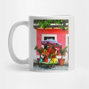 San Juan, Puerto Rico - Flower Cart Mug